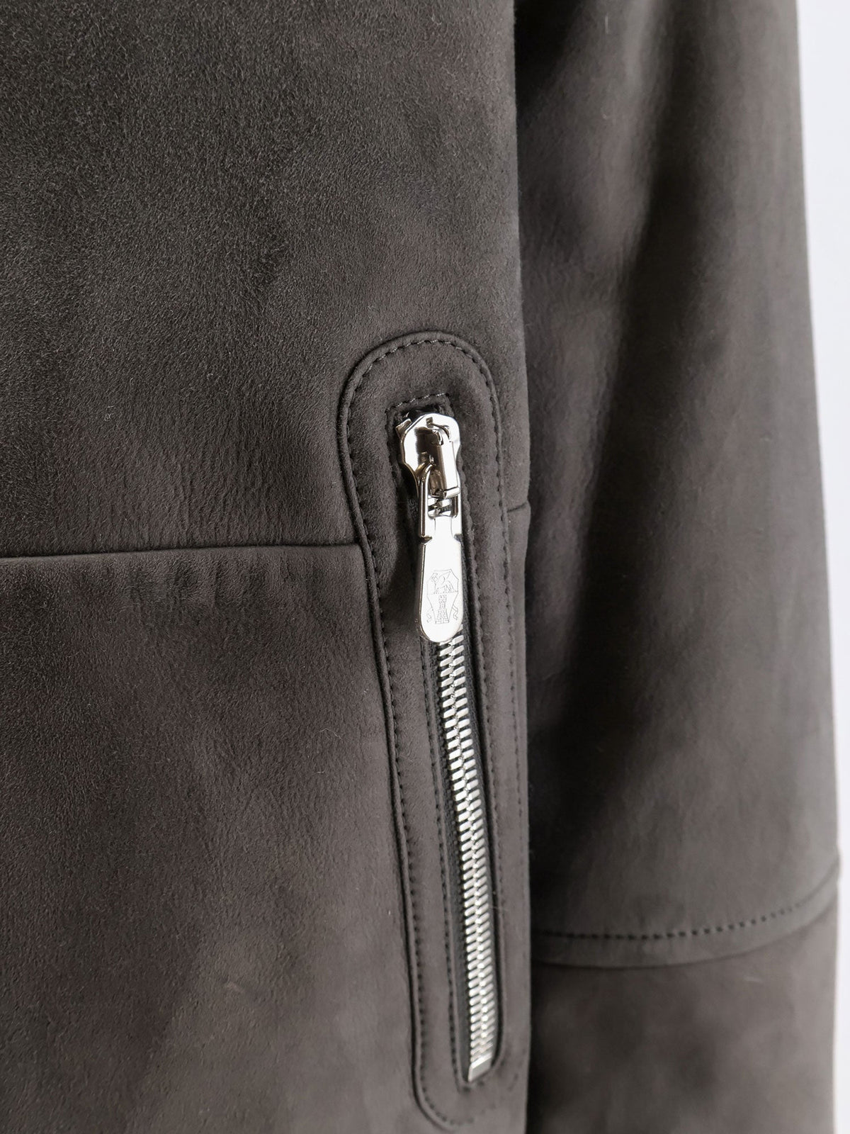 Brunello Cucinelli Shearling Jacket - Acciaiopeloecru'