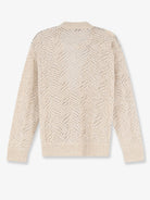 Brunello Cucinelli Mohair blend cardigan with iconic Dazzling motif - Avorio