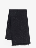 Brunello Cucinelli Cashmere and silk scarf - Nero