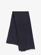 Brunello Cucinelli Sparkling cashmere and silk scarf - Nero