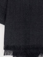 Brunello Cucinelli Sparkling cashmere and silk scarf - Nero