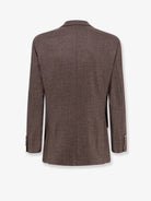 Brunello Cucinelli Virgin wool blazer - Moro