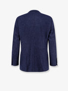 Brunello Cucinelli Wool and cashmere blend suit with Prince of Wales pattern - Blu