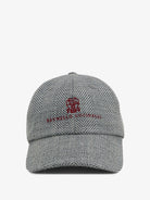 Brunello Cucinelli Baseball Hat with Logo embroidery - Ceruleorosso