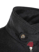 Brunello Cucinelli Virgin wool jacket with zip - Antracite