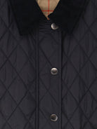 Burberry Nylon jacket with stitching - Black/Sand Ip Check