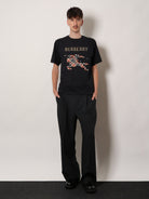 Burberry Ryan cotton T-shirt - Black