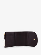 Burberry Highlands Compact wallet with leather inserts - Sand