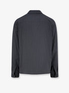 Burberry Bloomsbury wool jacket - Iron Grey Stripe
