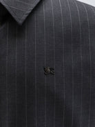 Burberry Bloomsbury wool jacket - Iron Grey Stripe