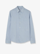 Burberry Striped cotton shirt - Sunbleached Blue