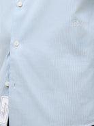 Burberry Striped cotton shirt - Sunbleached Blue
