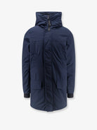 Canada Goose Langford nylon and cotton jacket with hood - Atlanticnavy