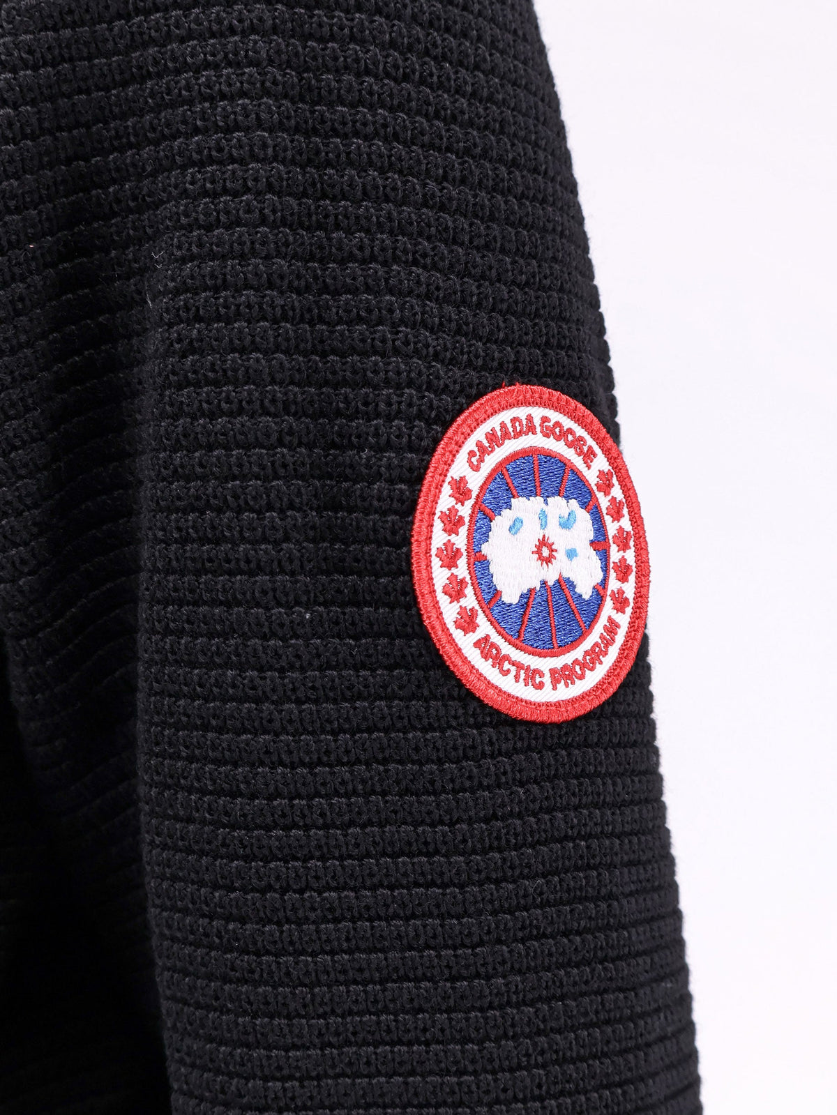 Canada Goose Hybridge wool jacket with nylon inserts - Black