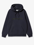 Carhartt WIP Cotton blend hoodie - Darknavy