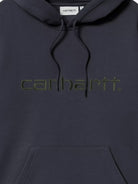 Carhartt WIP Cotton blend hoodie - Darknavy
