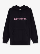 Carhartt WIP W' hooded Carhartt cotton blend sweatshirt - Black
