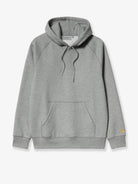 Carhartt WIP Chase Sweat Cotton Blend Sweatshirt - Greyheater
