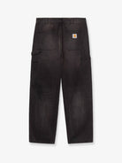 Carhartt WIP Washed-out black denim jeans - Blacktobacco
