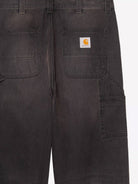 Carhartt WIP Washed-out black denim jeans - Blacktobacco
