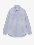 Carhartt WIP Painter cotton shirt with used effect - Blue