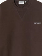 Carhartt WIP Ebbert cotton-blend sweatshirt - Tobacco