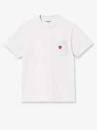Carhartt WIP Cotton T-shirt - Whitered