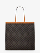 Celine Triomphe fabric Shopper bag - Miel