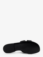Celine Marina suede sandals with Triomphe logo - Black