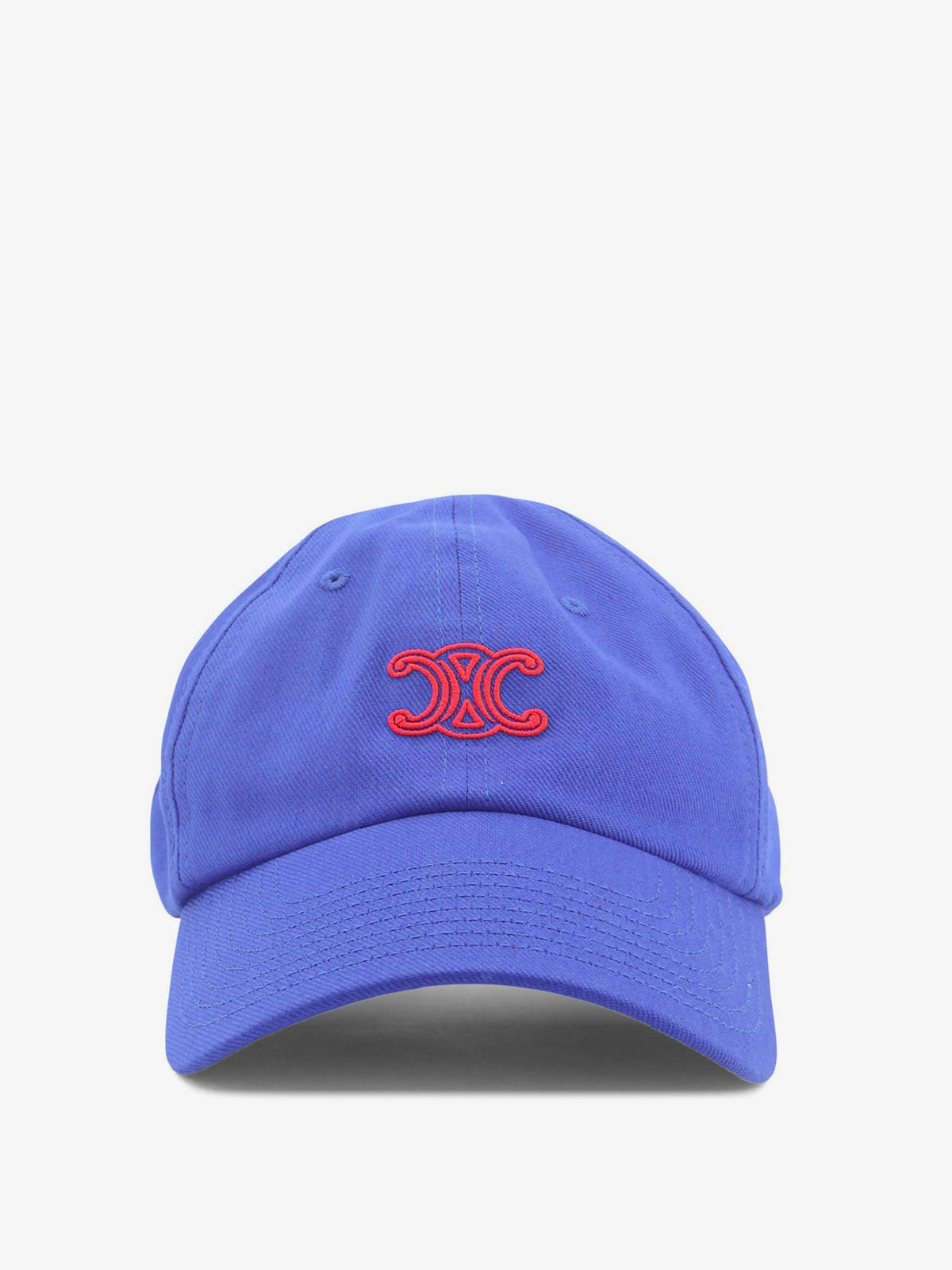 Celine Celine Richelieu cotton hat - Electricblue