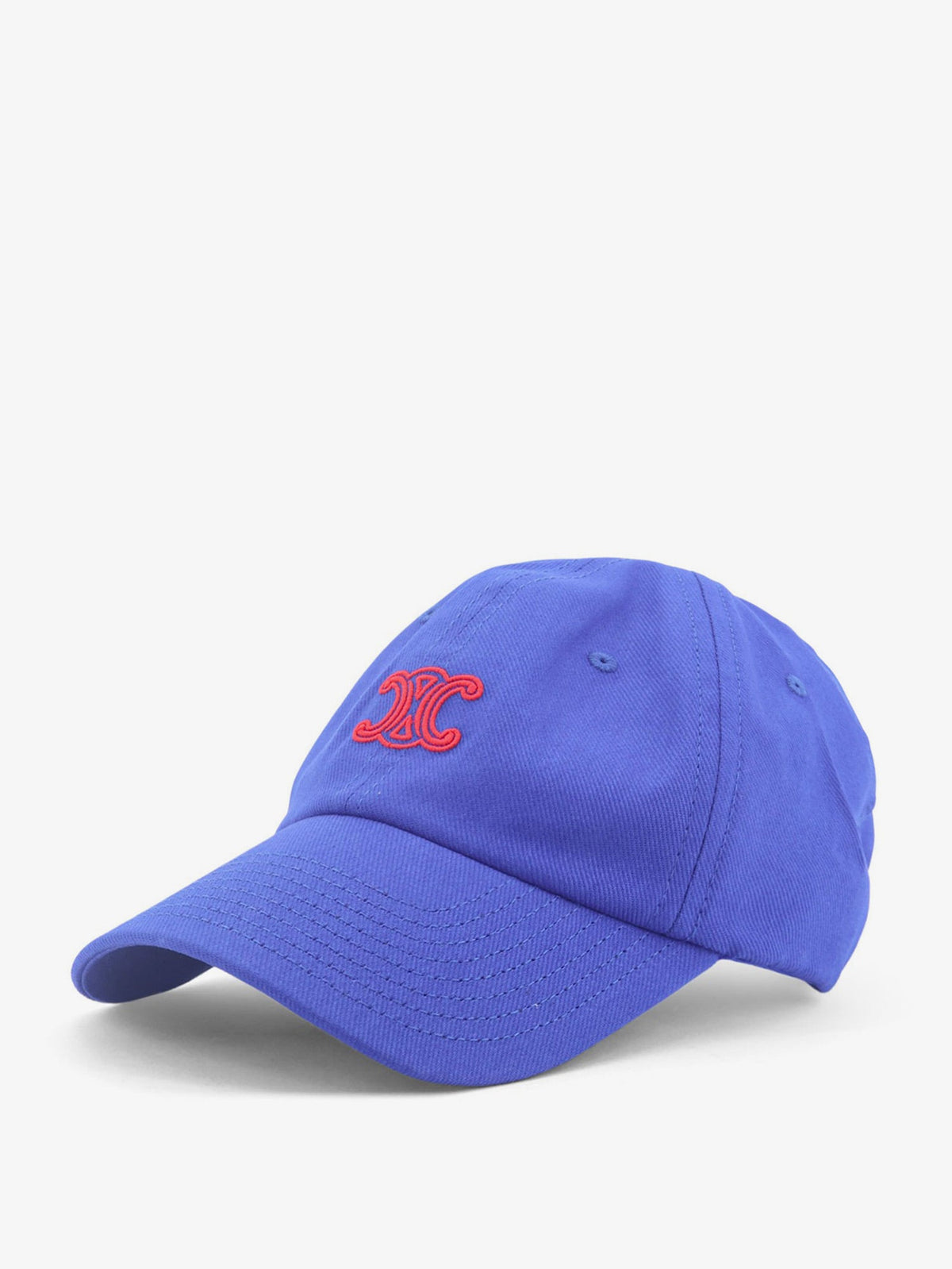 Celine Celine Richelieu cotton hat - Electricblue