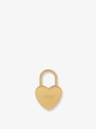 Celine Heart-shaped brass charm - Gold