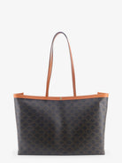 Celine Medium Cabas Triomphe Canvas shoulder bag - Miel