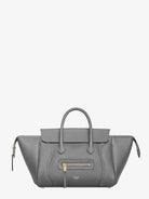Celine Luggage Small leather crossbody bag - Lightgraphite