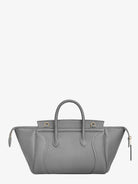 Celine Luggage Small leather crossbody bag - Lightgraphite
