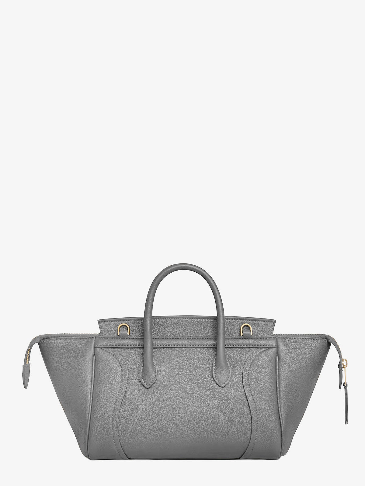 Celine Luggage Small leather crossbody bag - Lightgraphite