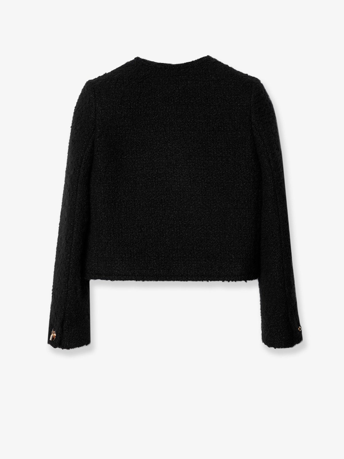 Celine Icone cashmere and natté wool blazer - Black