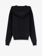 Celine Cashmere blend hoodie - Darkgreyorange