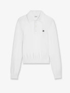 Celine Cotton Polo Shirt - Opticwhite
