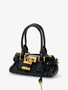 Chloé Paddington Small Leather Handbag - Black