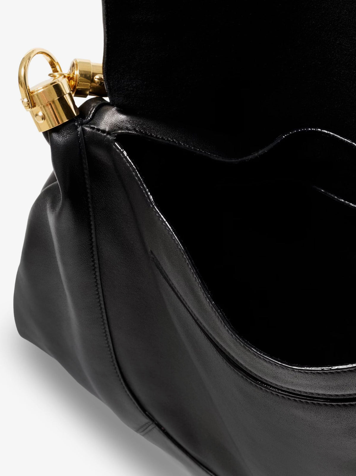 Chloé Marcie Foulard leather shoulder bag - Black