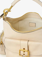 Chloé Medium Double Carry leather shoulder bag - Sweet Beige