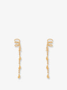 Chloé Chloé Iconic metal earrings - Vintage Gold