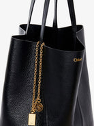 Chloé Chloé Spin leather shoulder bag - Black