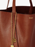 Chloé Chloé Spin leather shoulder bag - Blushy Brown