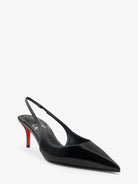 Christian Louboutin Miss Z patent leather slingback pumps - Black