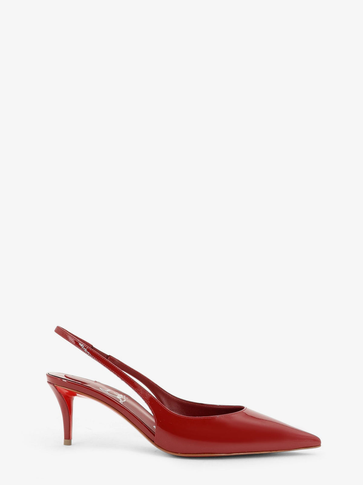 Christian Louboutin Miss Z patent leather slingback décolleté - Empire