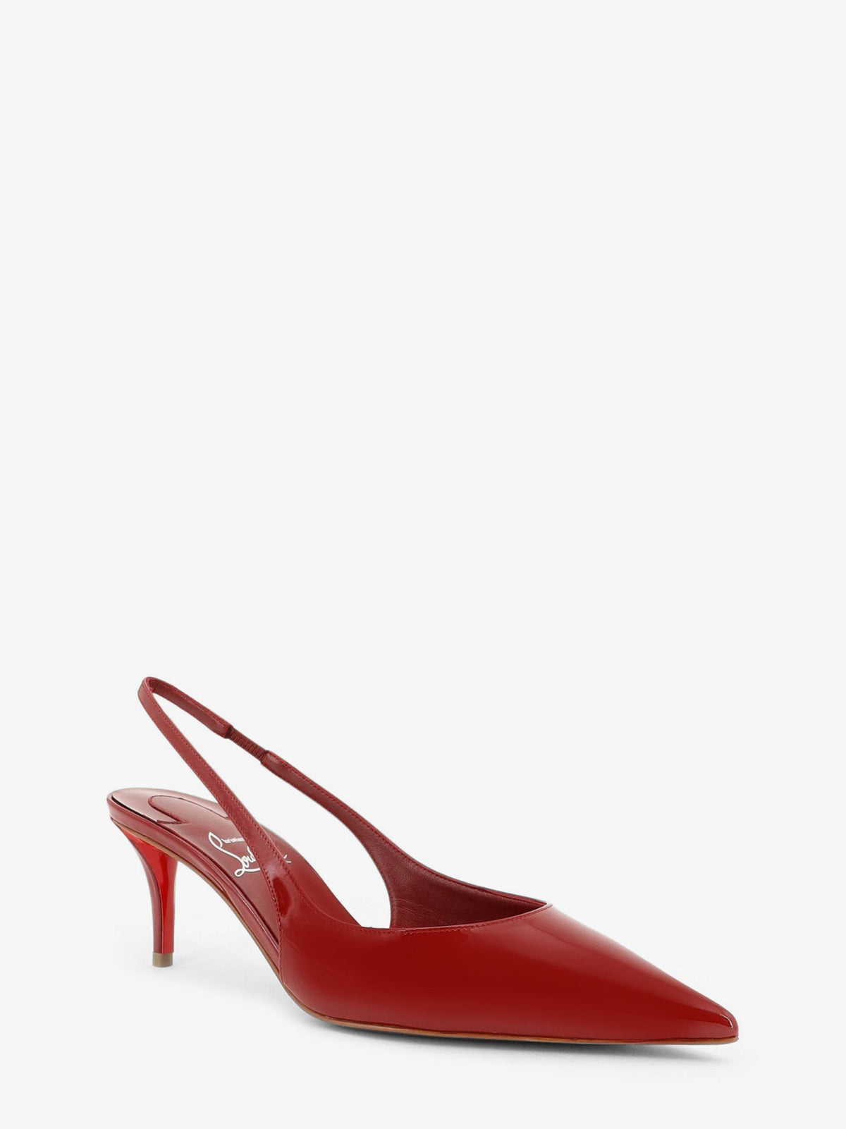 Christian Louboutin Miss Z patent leather slingback décolleté - Empire