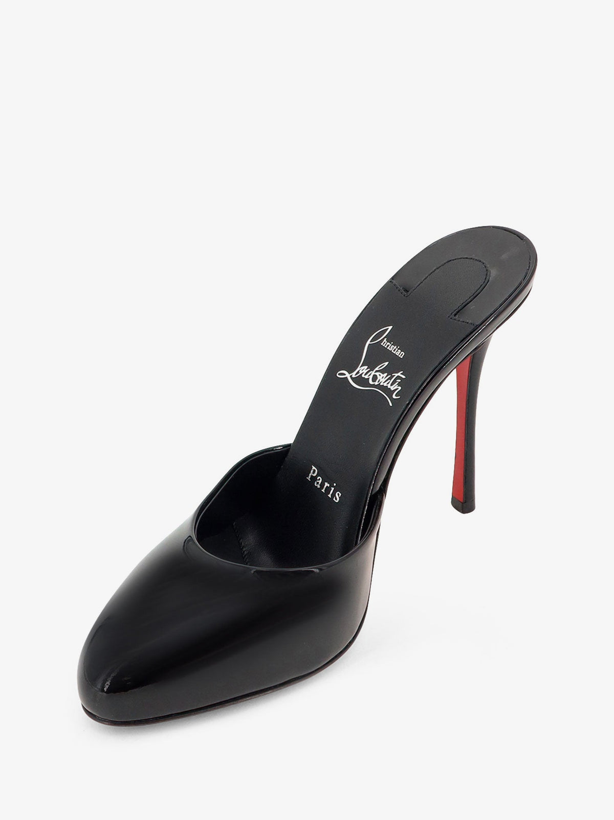 Christian Louboutin Patent leather Dolly Mule sandals - Black