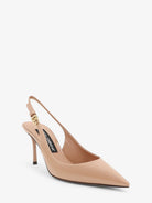 Dolce & Gabbana Patent leather décolleté - Beigescuro